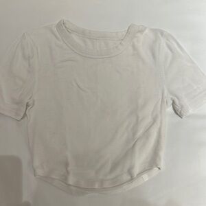 lululemon athletica White Crop Top